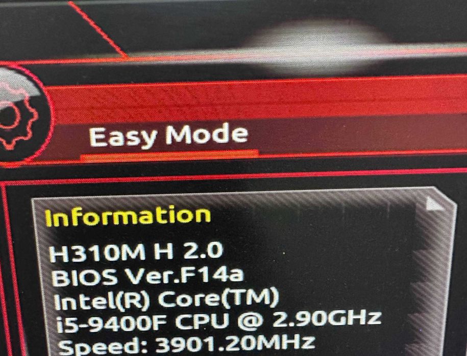 Игровые комплекты с Core i5 9 поколения - H310 + I5 9400f + Kuller
