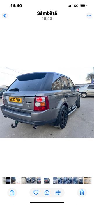 Vand RANGE ROVER sport 2007
