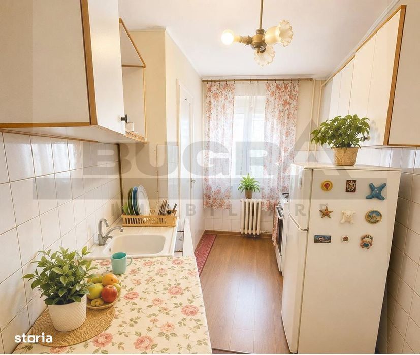 Apartament cu 2 camere, 51 mp, decomandat, Zona Grigorescu — fotografia 3