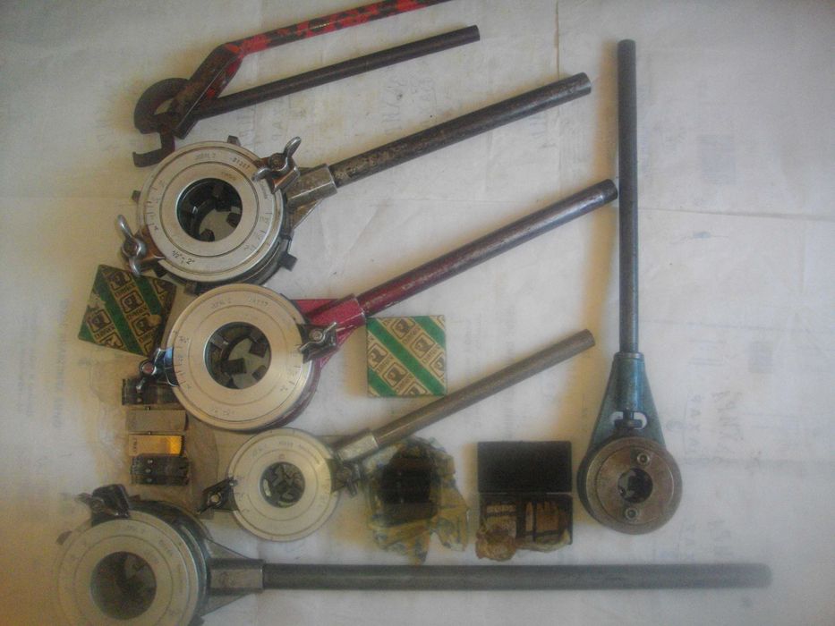 Чехословакия винтонарезка JOPAL Унгария резби тръби Ножове Тръбогиб 12