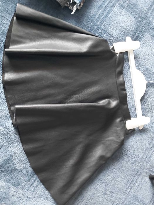 Fusta fetite Din imitatie piele