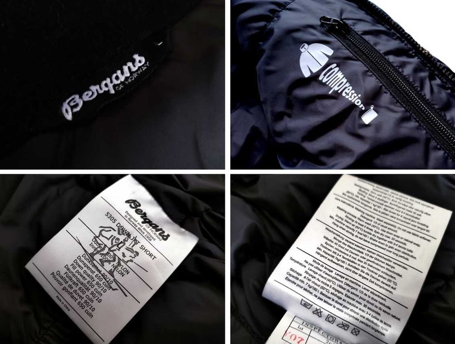 BERGANS of NORWAY Down Mens Jacket -L- оригинално мъжко яке с гъши пух