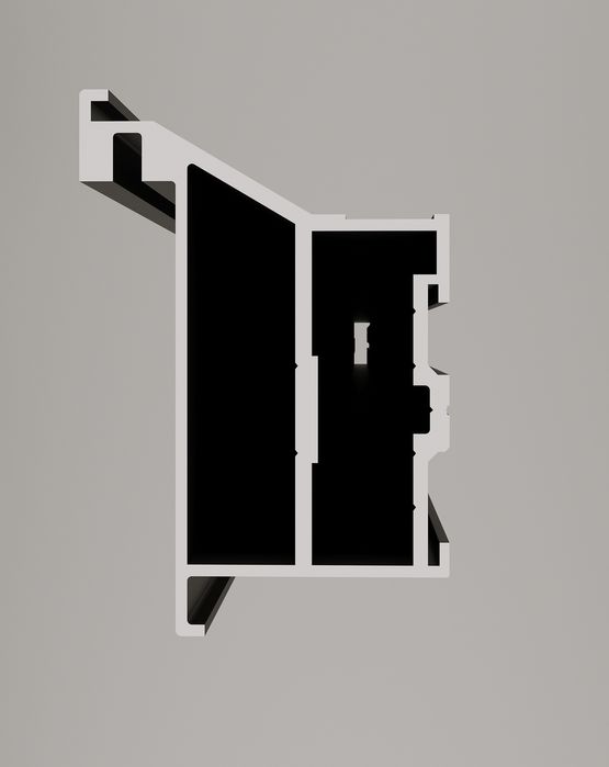 Алюминиевые профили для скрытых дверей. комплект