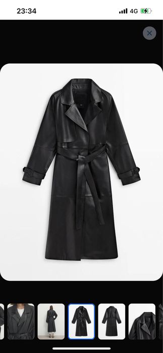 Плащ,тренч Massimo Dutti