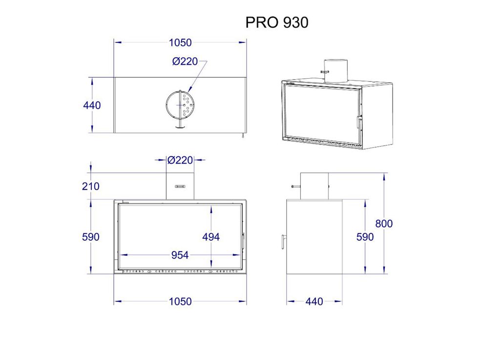 Камин PRO-931,островной камин,туннельный камин,печь,отопление