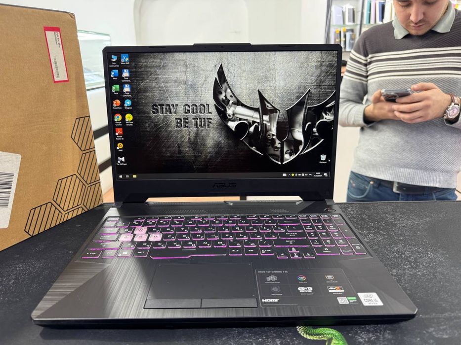 Asus TUF gaming F15 Core i5-10300H 16/256H GTX1650