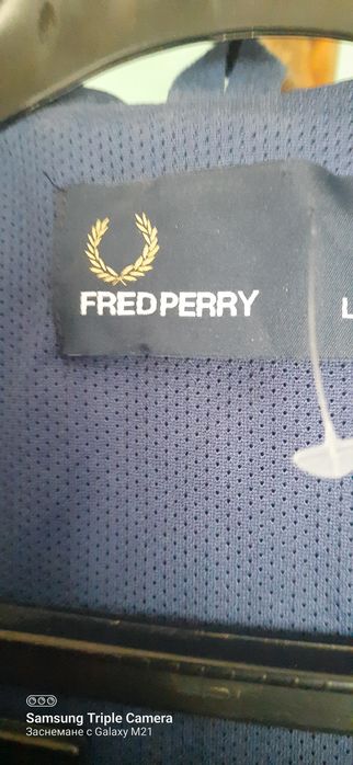 Fred perry яке с подхлата оригинално