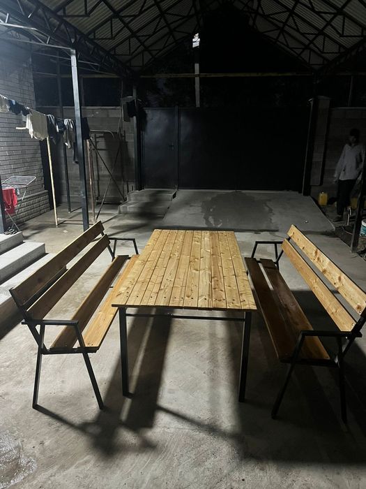 Стол  скамейка мен сатылады