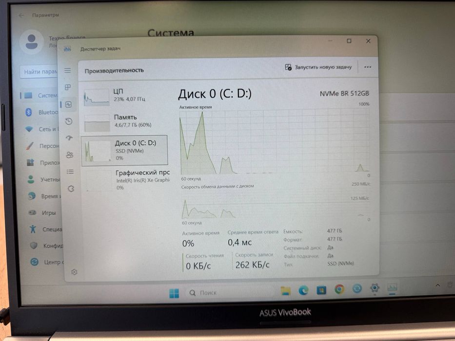 Asus Vivobook core i5-11
