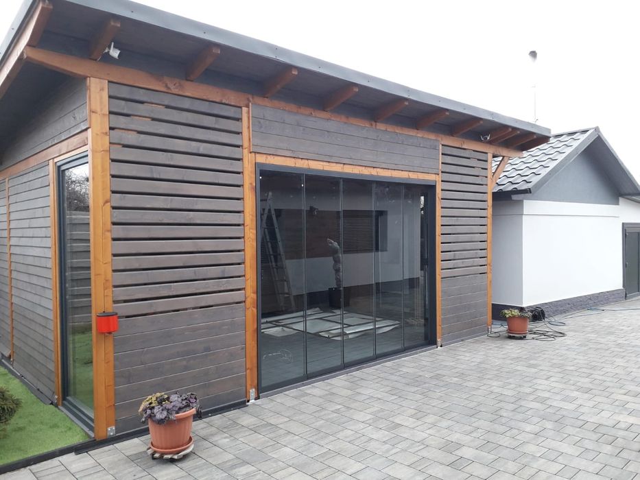 Terase sticla securizata. Cabine de dus. Balustrade de sticla .