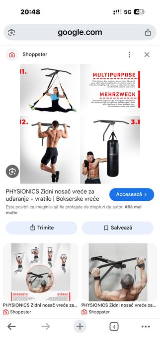 Bara de tractiuni cu suport de sac de box nou in cutie pret 250 lei