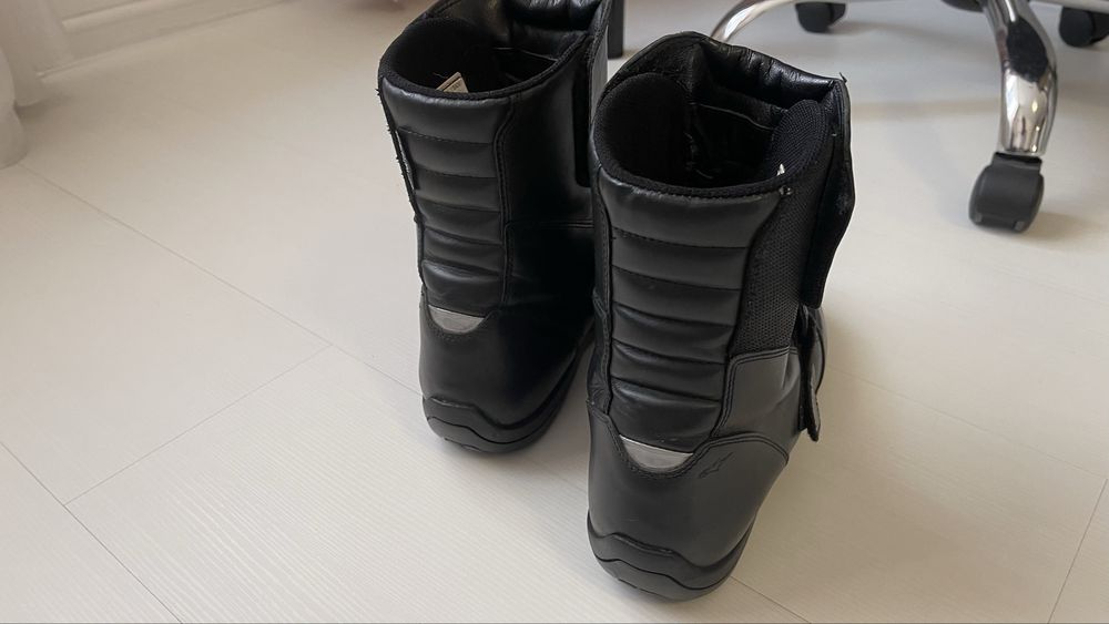 Ghete moto Alpinestars, piele, 44.5
