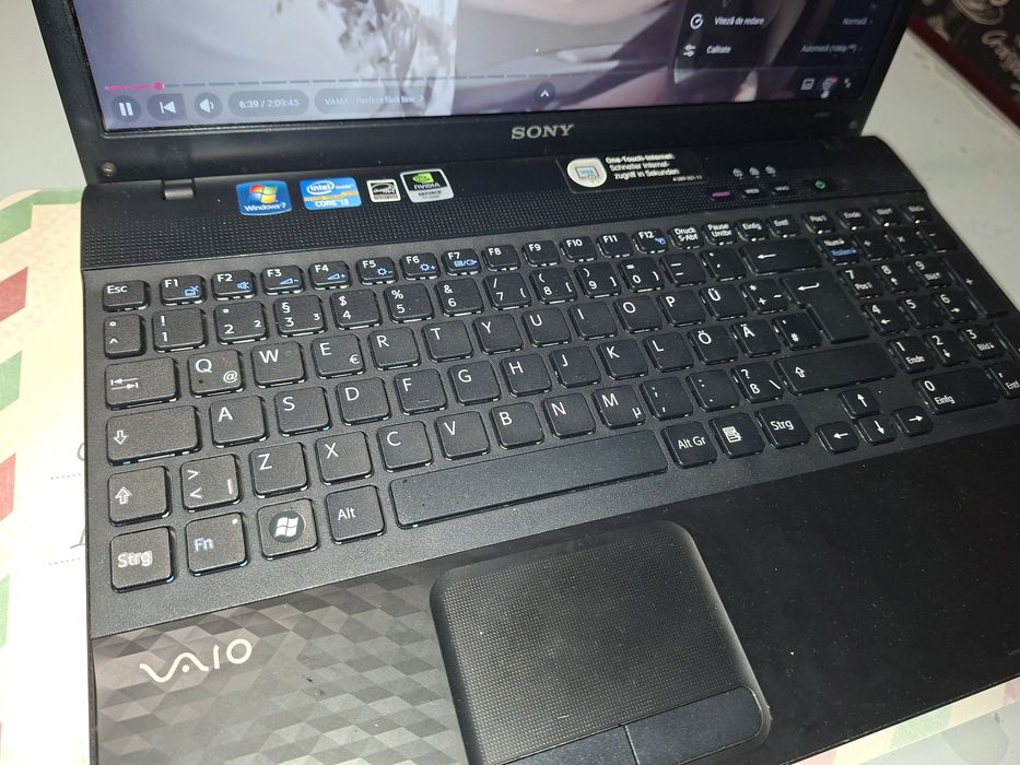 Sony Vaio, video dedicat, Intel i3, 500 gb, Bluetooth, Office