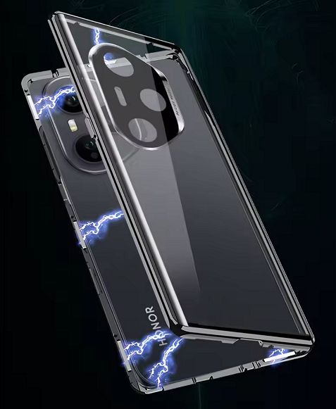 Двоен Магнитен Кейс за Honor 400 /Lite / Pro със защита на камерите