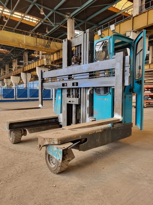 Stivuitor lateral HUBTEX DQ 40-G – Eficiență maximă în spații înguste