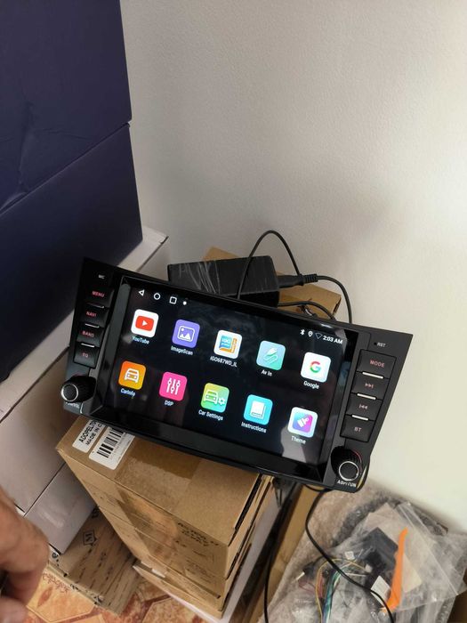 Navigatie Android Carplay Mercedes E class w211 Waze Youtube