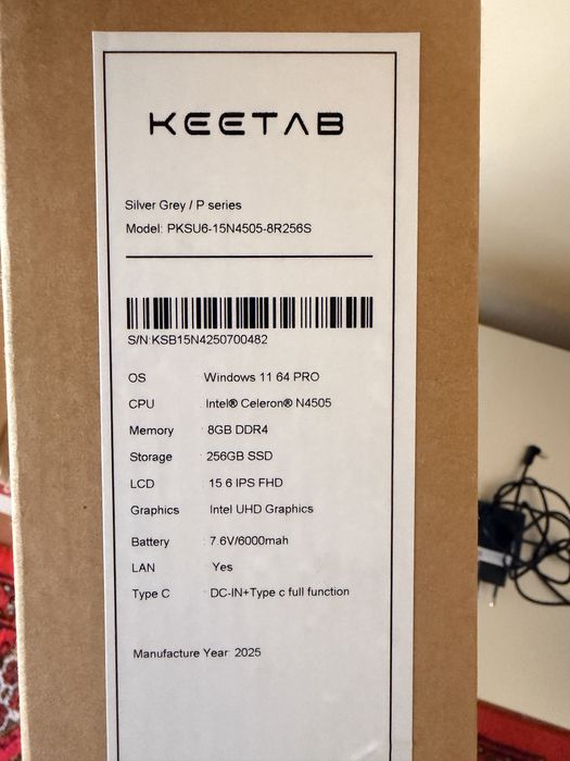 Noutbuk Keetab 8/256