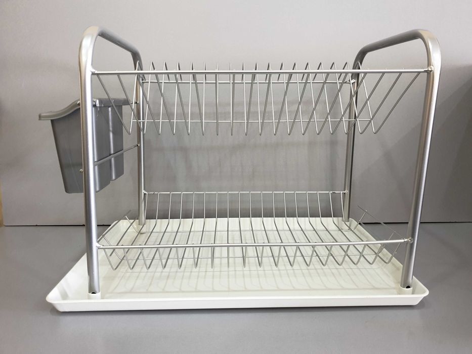 НОВИ! метален сушилник за чинии на 1, 2 и 3 етажа с кошничка