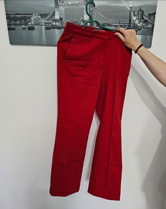 Pantaloni de dama eleganti mango marime L
