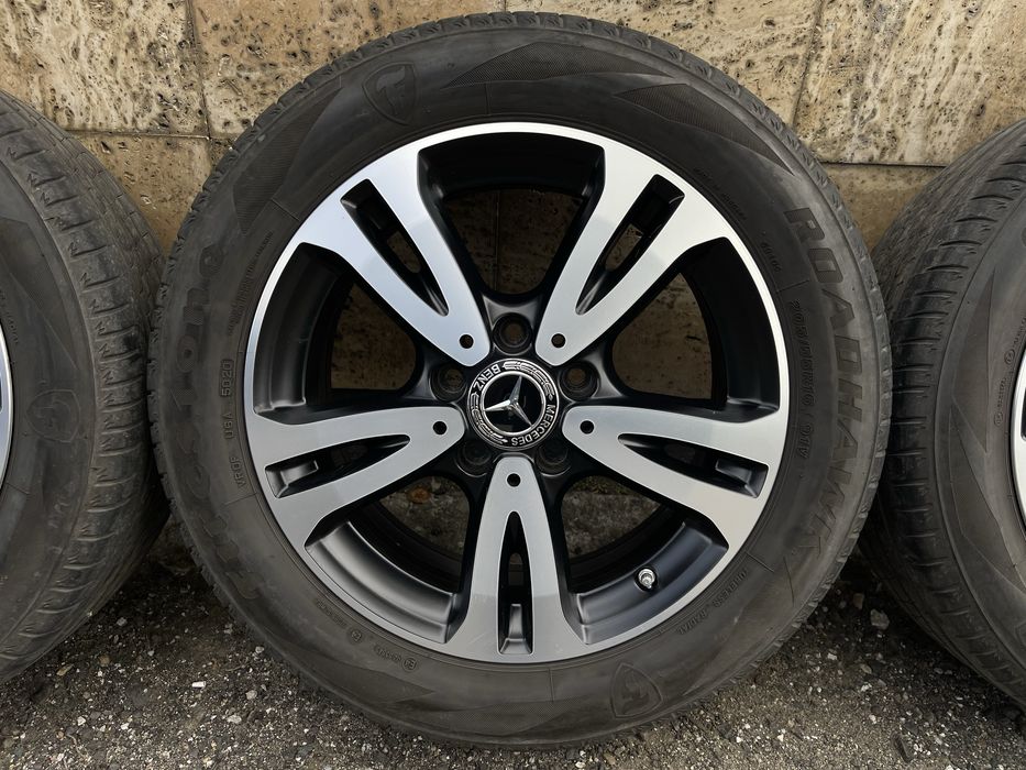 Jante Roți Mercedes A B C CLA Class W176 W246 Anvelope 205 55 R16 Vara