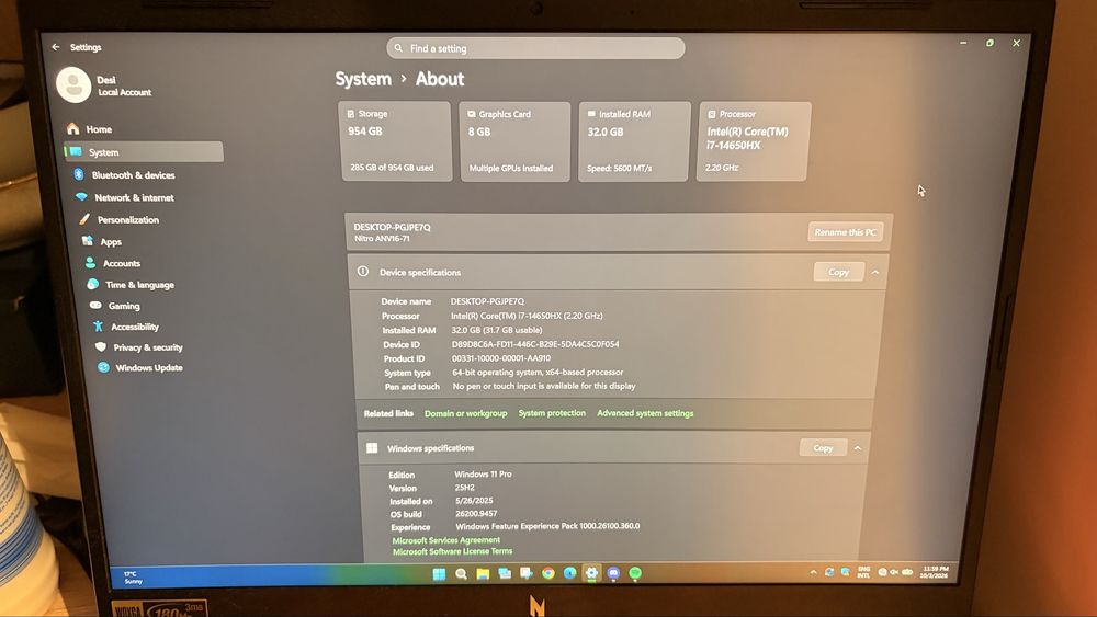 Acer Nitro V 16