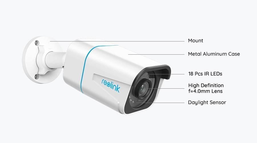 Camera de supraveghere Reolink RLC 810A cu inteligenta artificiala