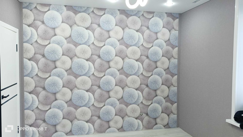 Ремонт поклейка обоев