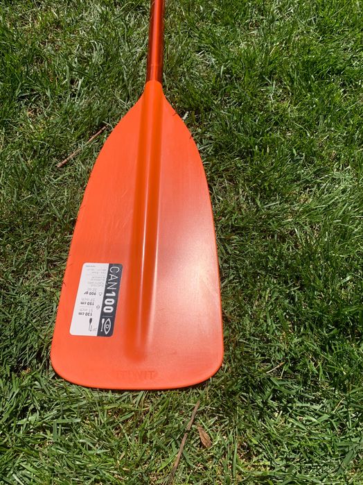 Pagaie simplă pentru caiac sau canoe