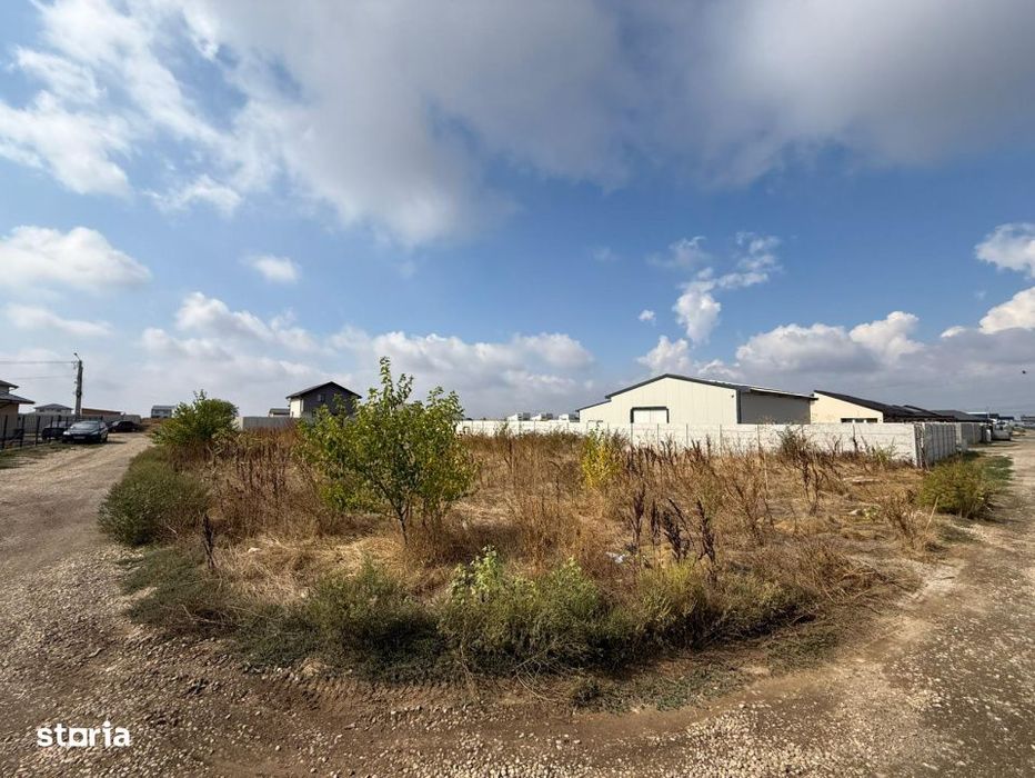 Lot 451mp Intravilan zona Sf.Ana - Berceni | utilitati: curent | #UG3E