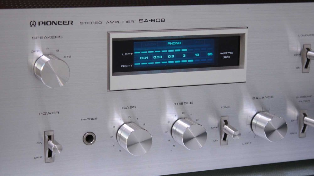 Amplificator/Statie Pioneer SA-608.