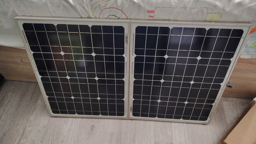 Соларен панел сгъваем/куфар 60w