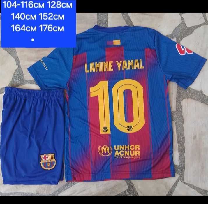 LAMINE YAMAL 10 детско юношески футболни екипи