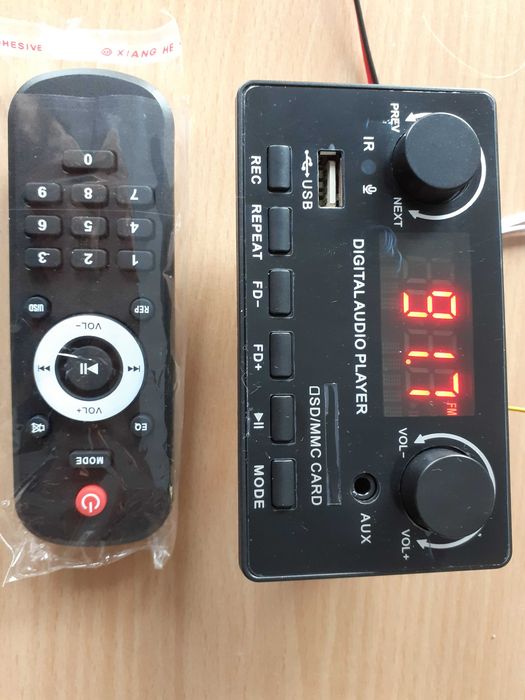 Player  mp 3 radio fm bluetooth recorder tlc