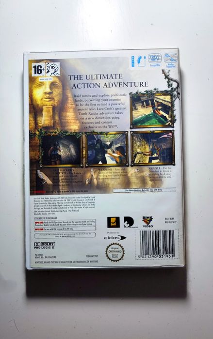 Joc Wii Tomb Raider Anniversary original PAL Lara Croft
