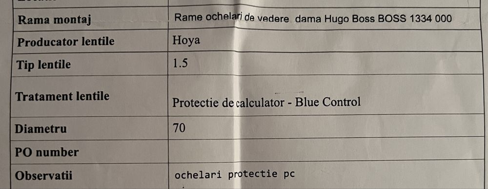 Vand ochelari Hugo Boss