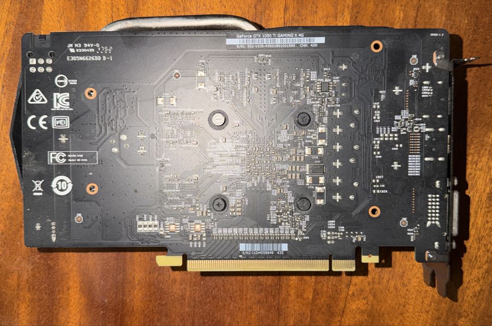 Gtx 1050ti 4GB GDDR5 128bit MSI