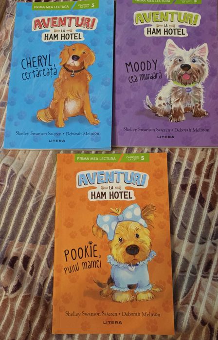 Cărți seria " Casa nouă"/ "Aventuri la Miau Motel" / "Aventuri la Ham Hotel"