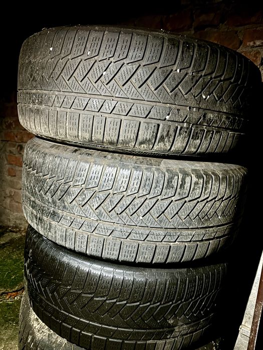 Jante aluminiu R17 , 5•112 + Cauciucuri M+S Continental 225/50/ R17