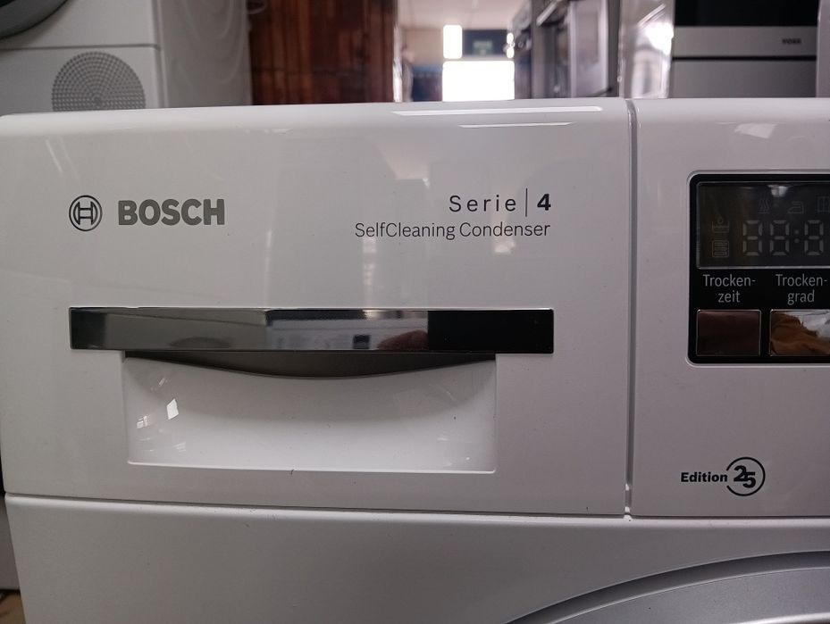 Сушилня с термопомпа Бош Bosch Serie 4 A++ 8кг 2 години гаранция!