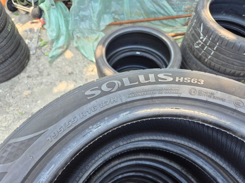 Anvelope de VARA - 195/55/16 87H - Kumho Solus - NOU - DOT 2024 ! SUPER PRET !!