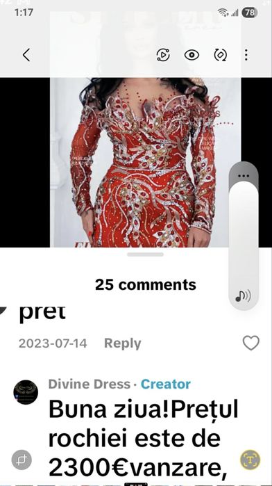 Rochie de ocazie Divine