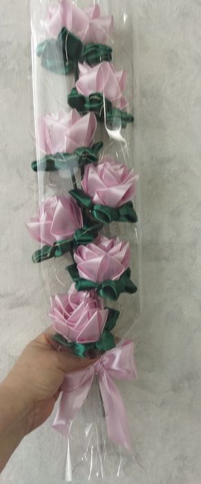 Букеты из роз ручной работы