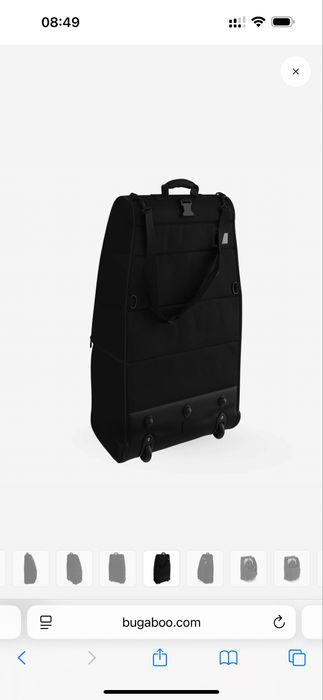 Сумка (чехол) на колесиках для транспартировки коляски bugaboo
