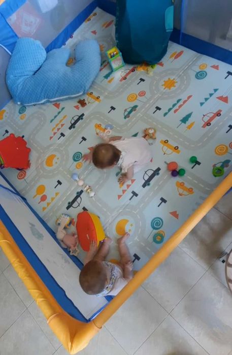 Бебешка мека ограда / Бебешка кошара 200/180