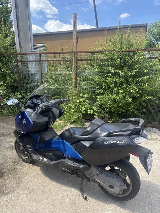 BMW C650 puternic și confortabil