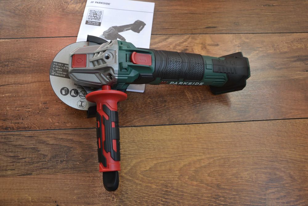 Нов акумулаторен ъглошлайф Parkside 125мм