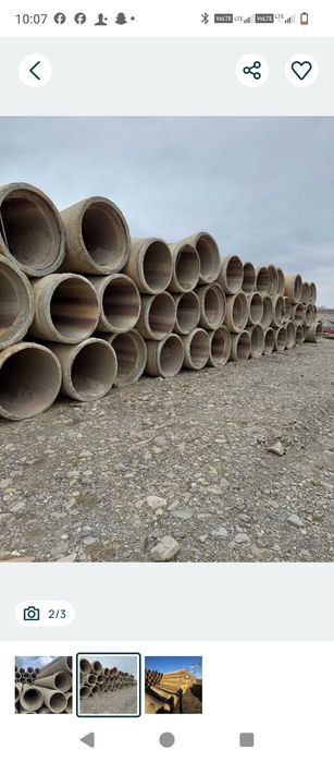 Tuburi de beton armate de o 100
