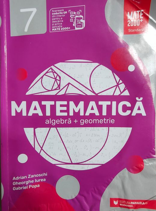 Mate standard. cls. VII. 2021-2022, A Zanoschi, Gh Iurea