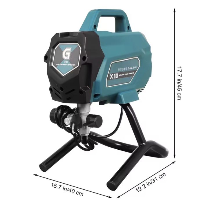 Машина за безвъздушно боядисване 1,2 л/мин 750W !