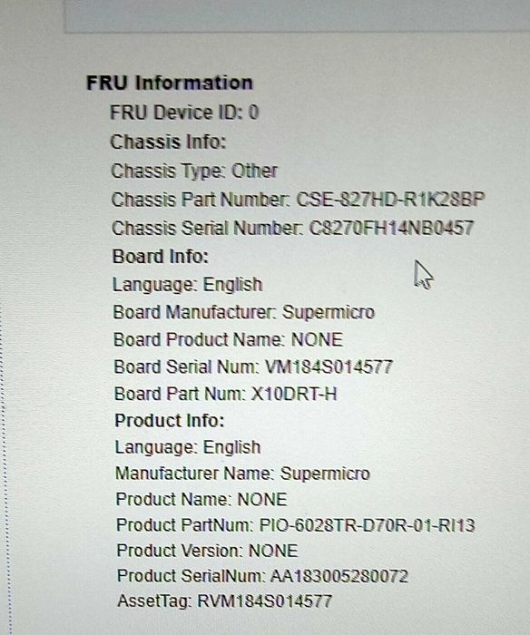 Сървър Supermicro 6028TR-D71R 12LFF 2U с 2 нода X10DRT-H 4*E5-2690v4 128GB